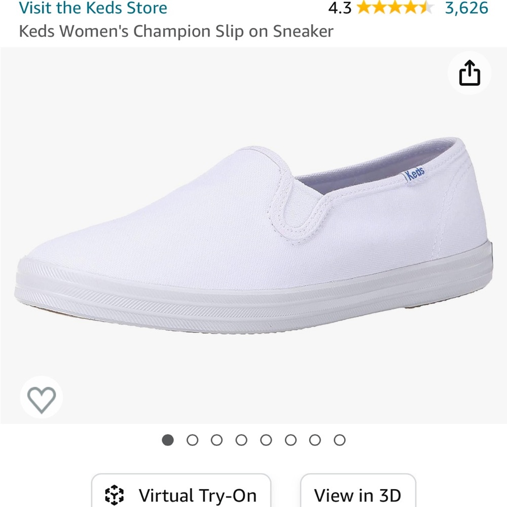Keds women’s champion slip on sneaker